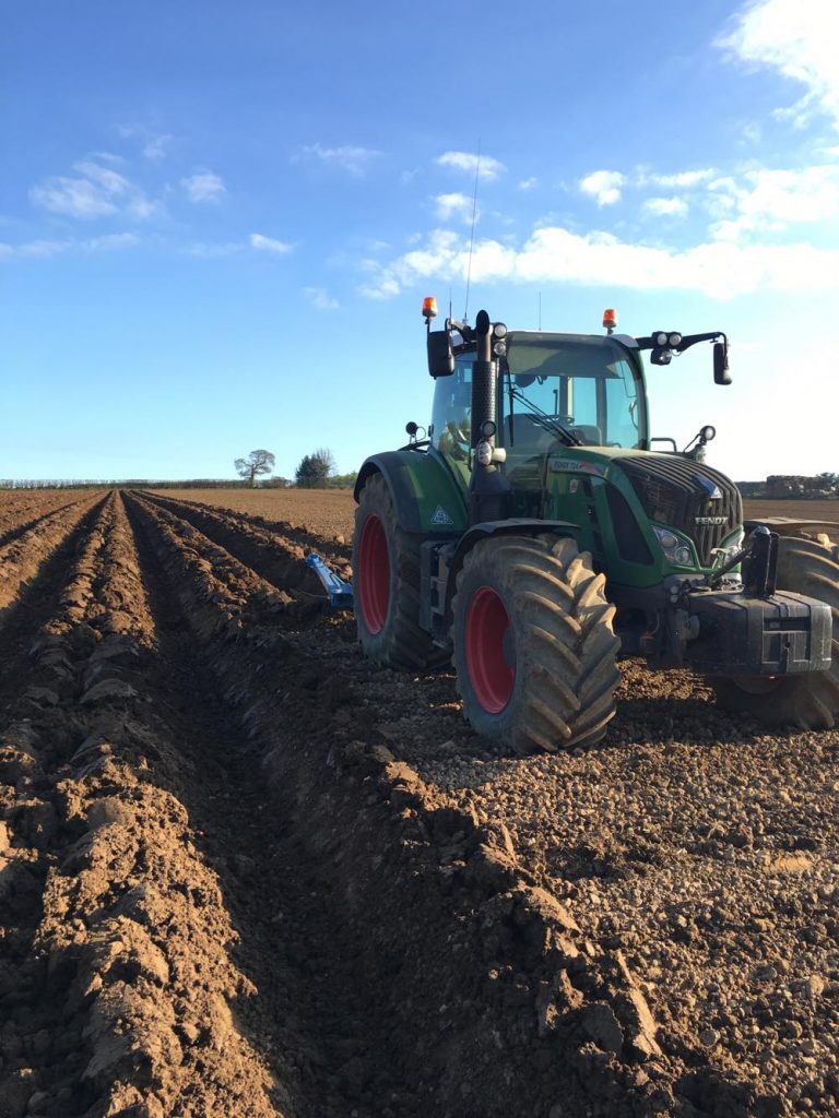 Potato beds with precision ag